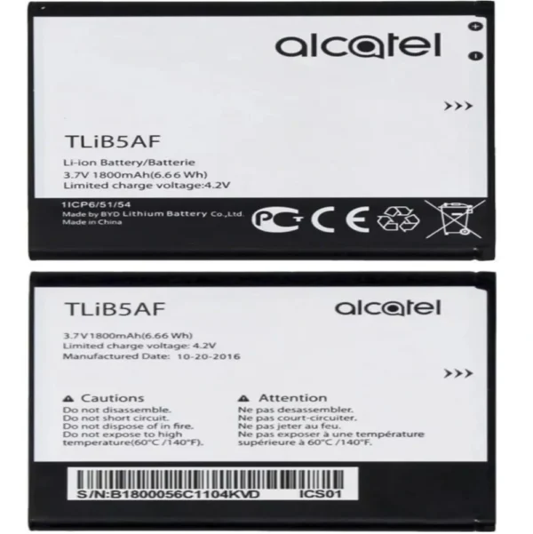 Original Alcatel LINKZONE TLiB5AF Battery for Mobile Hotspot