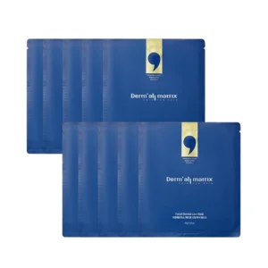 DERM·ALL MATRIX Daily Facial Overnight Mask Pack (10 Sheets, 35g Each)