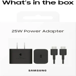 Samsung EP-T2510 25W USB-C Wall Charger with Cable (Black)