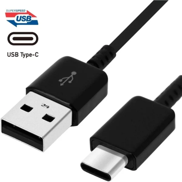 Samsung 15W USB-C Fast Wall Charger – OEM | Black - Image 2