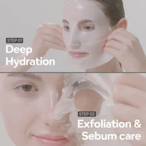 DERM·ALL MATRIX Daily Facial Overnight Mask Pack (10 Sheets, 35g Each)