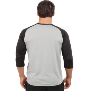 NB Men's Baseball Raglan 3/4 Sleeve Tee (Size Small)