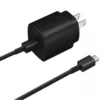Samsung EP-TA800 25W Fast Charger with USB-C Cable – Black