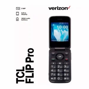 TCL Flip Pro (4056SPP) – 4G LTE Flip Phone for Verizon